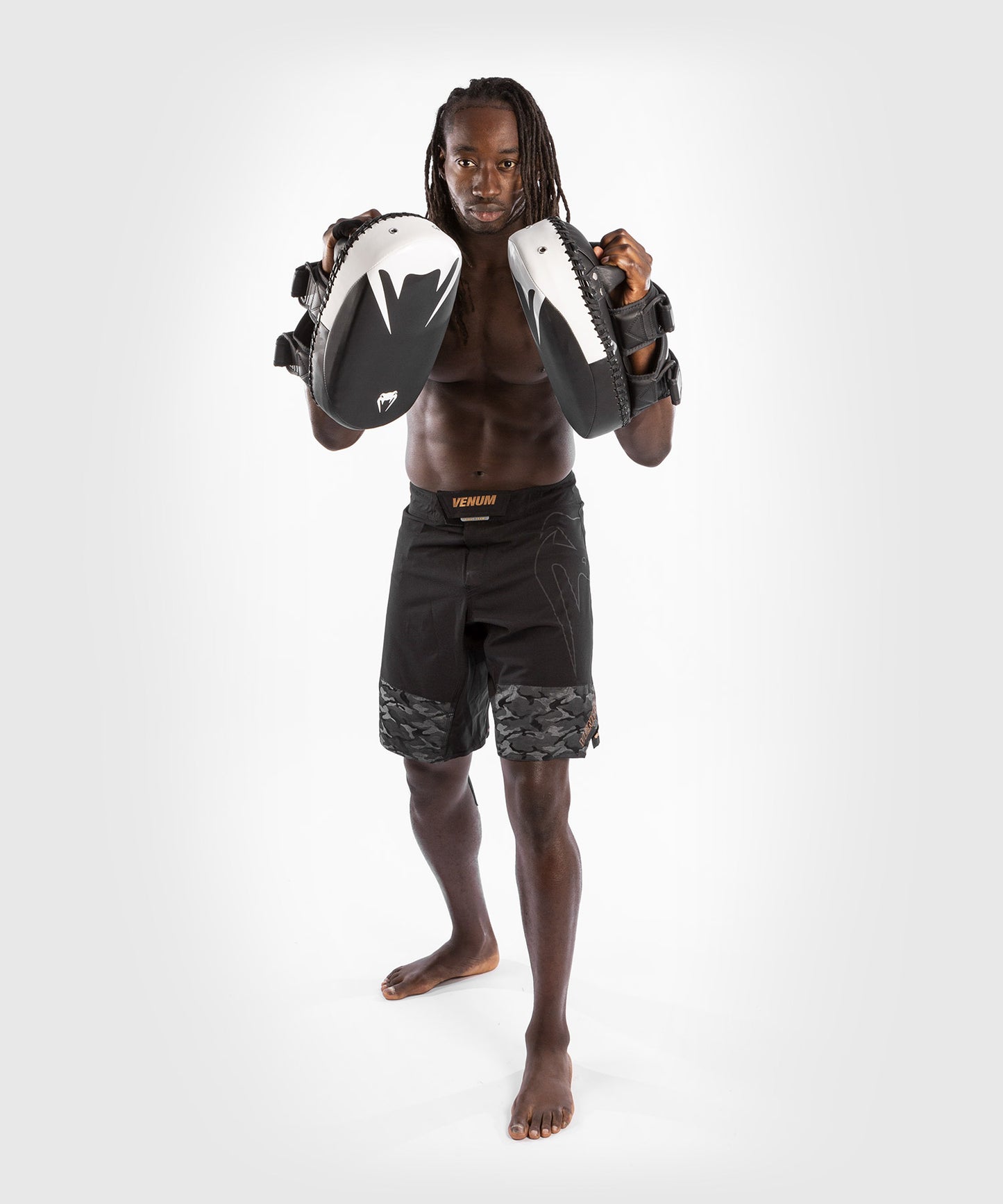 Venum Kick Boxing 2.0 Micro Fiber Paos - Black/White