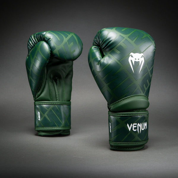Venum Contender 1.5 XT 3D Boxing Gloves - Forest Green - Venum