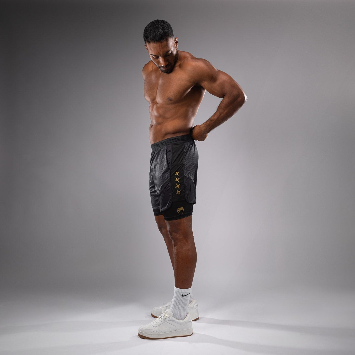 Venum x Assassin's Creed Shadows Training Short - Black/Gold