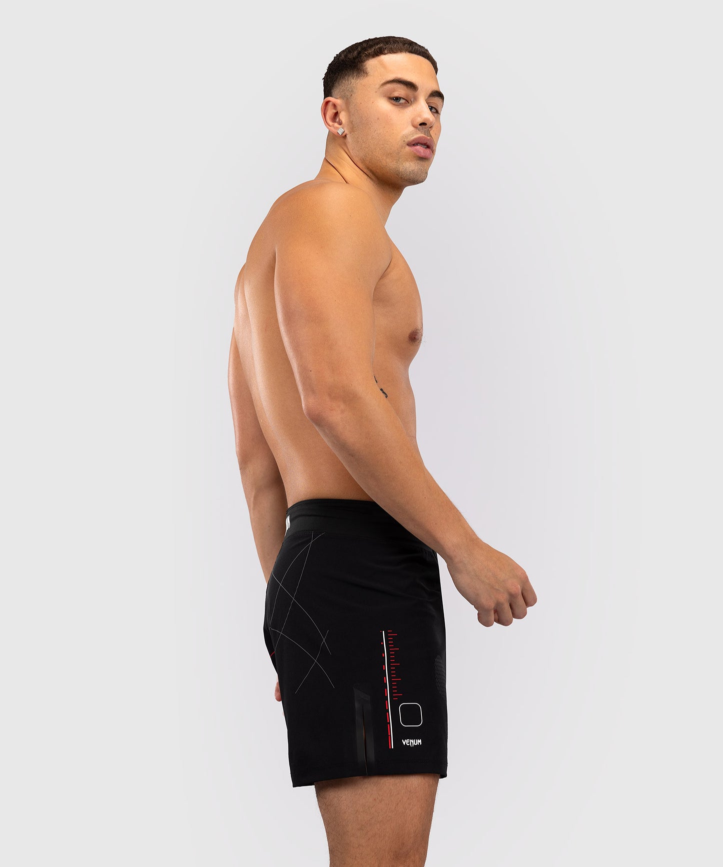 Venum Tactical XT Fightshorts - Black/Fire Red