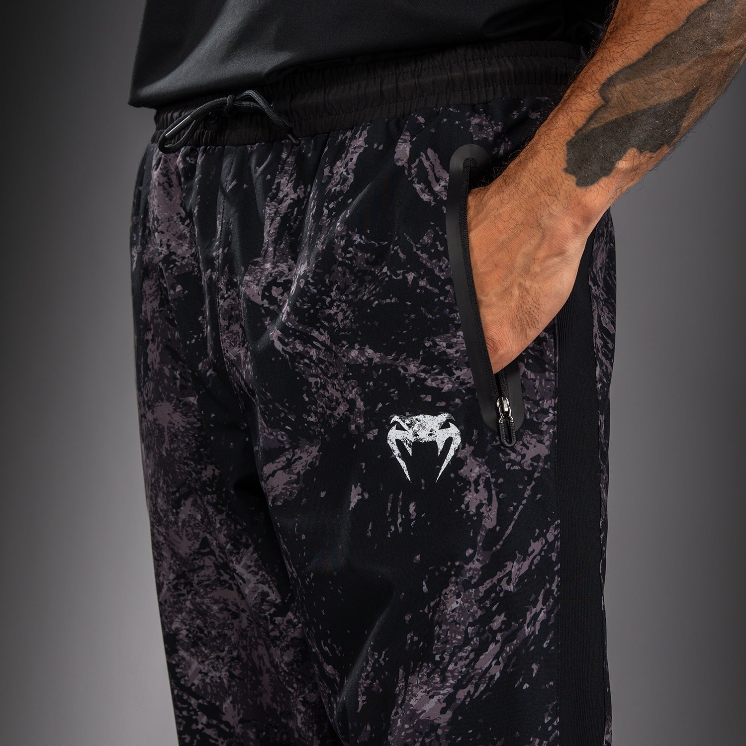 Venum Rage & Workout Joggers - Black/Grey  product-type_Jogging Pants Venum