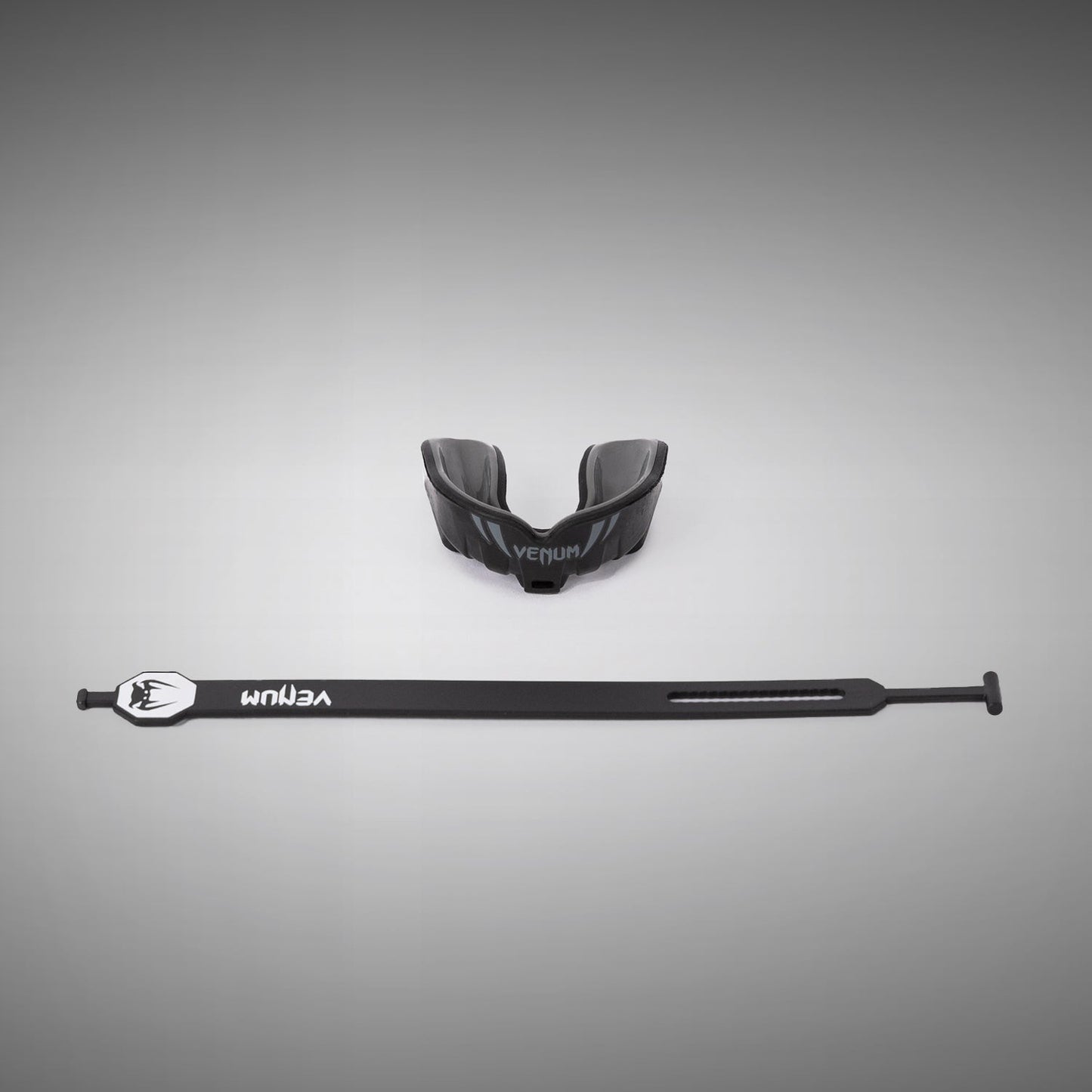 Venum Challenger Kids Mouthguard - Black/Grey