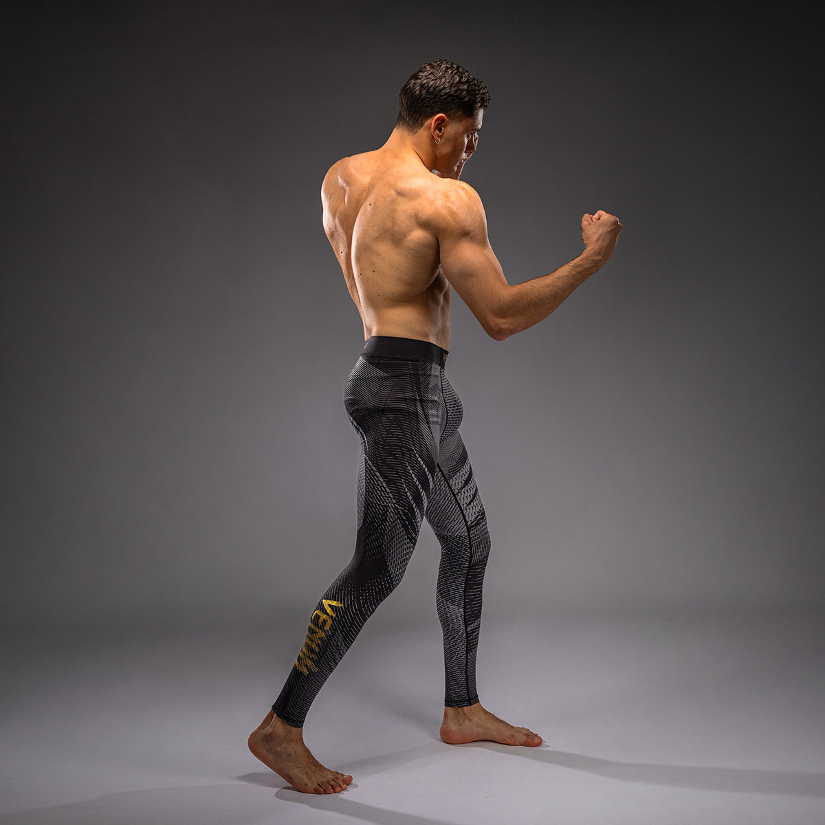 Venum Galactic 3.0 Spats - Black/Gold  product-type_Compression Pants Venum