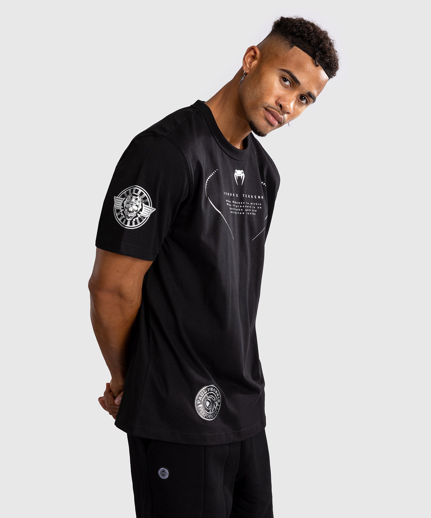 Venum x TEKKEN 8 - Paul Phoenix T-Shirt - Black