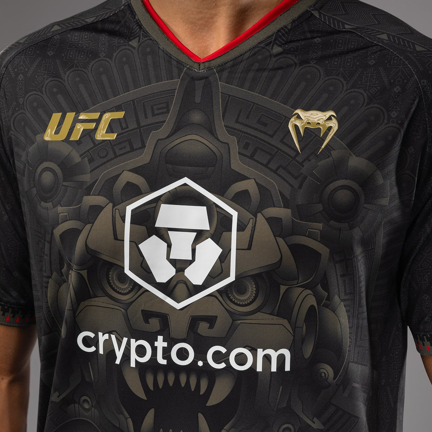 Men’s Noche UFC 2.0 by Venum Black Authentic Fight Night Walkout Personalized Jersey