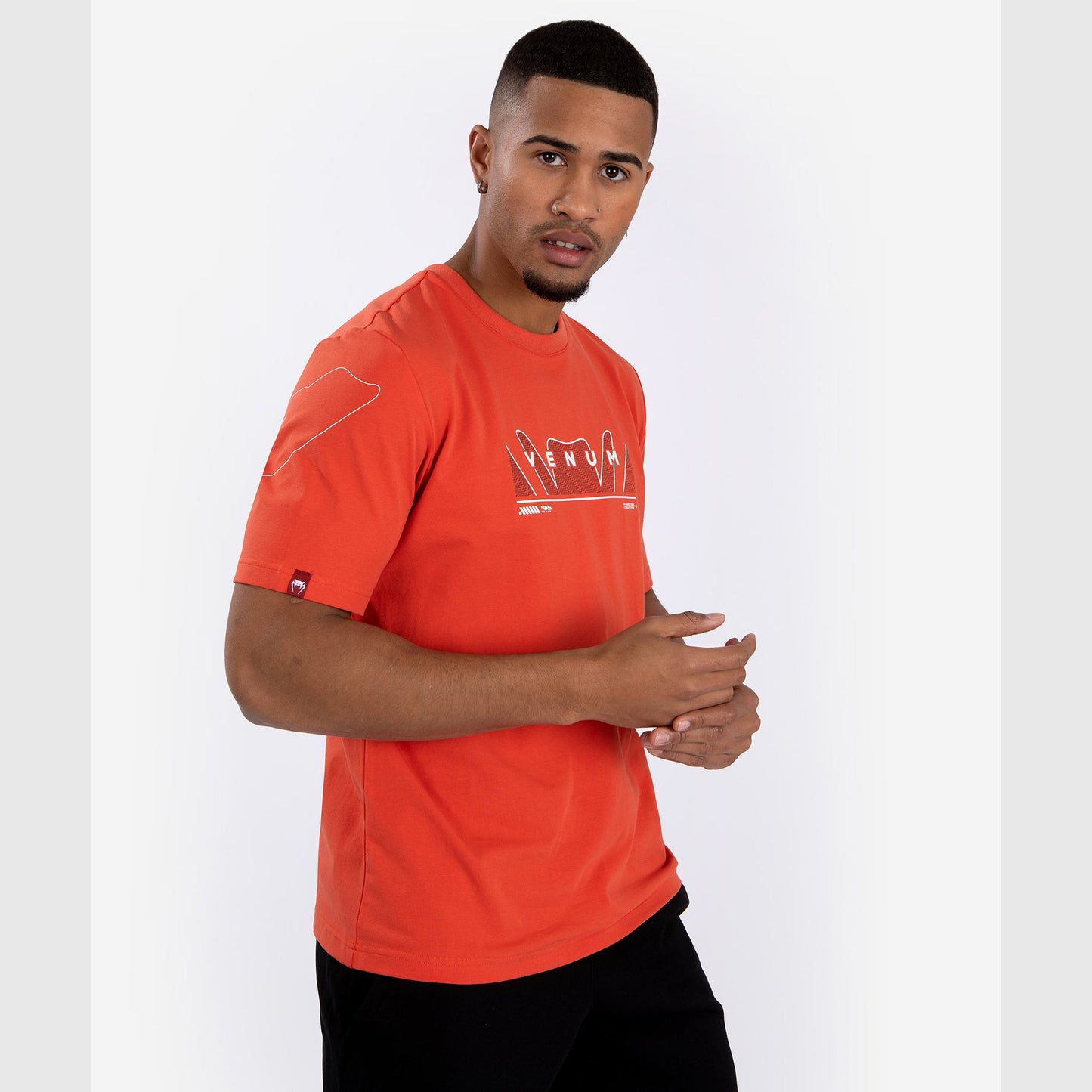 Venum Snake Print T-Shirt - Fluo Orange