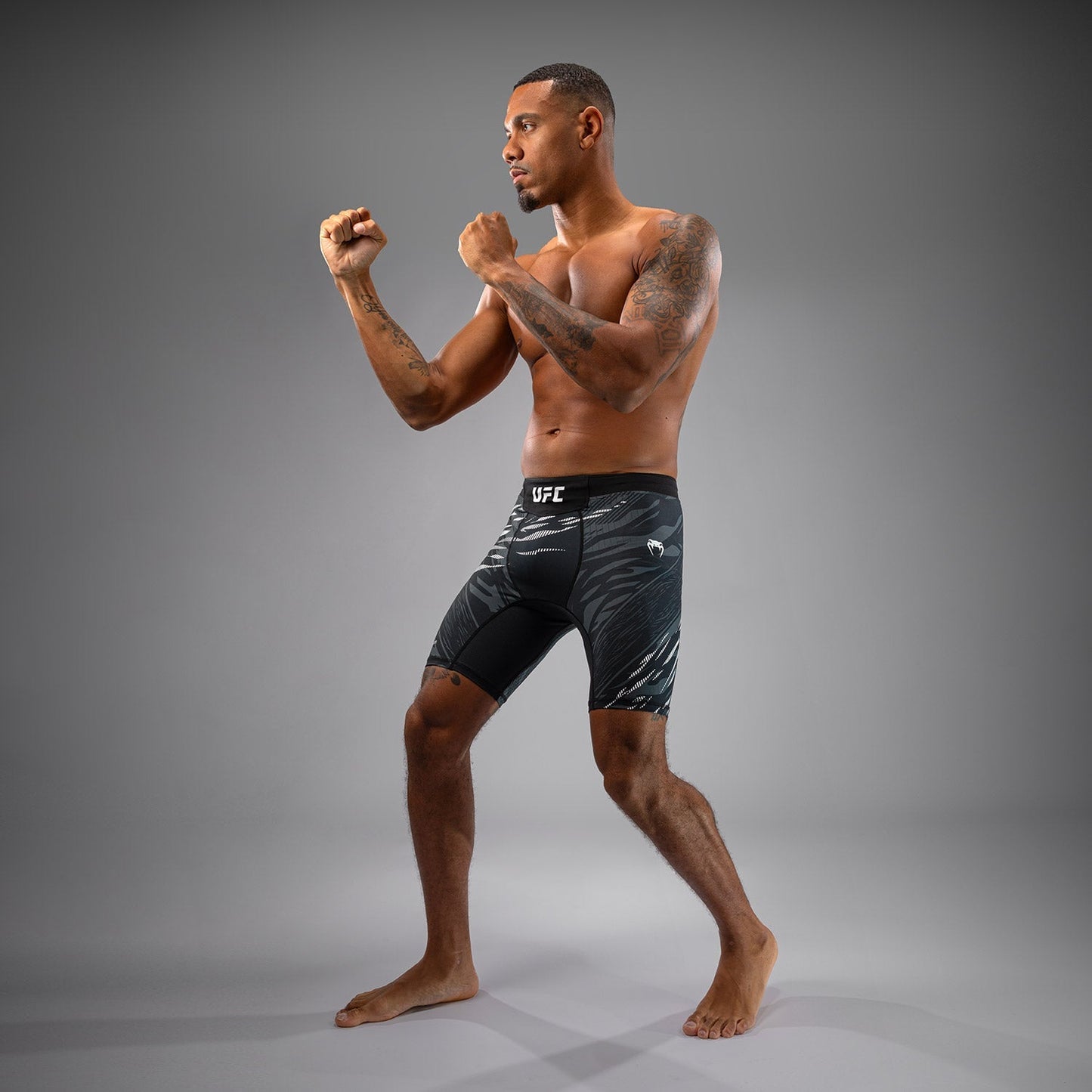 UFC Fusion by Venum Personalized Authentic Fight Night Men’s Vale Tudo Short - Black