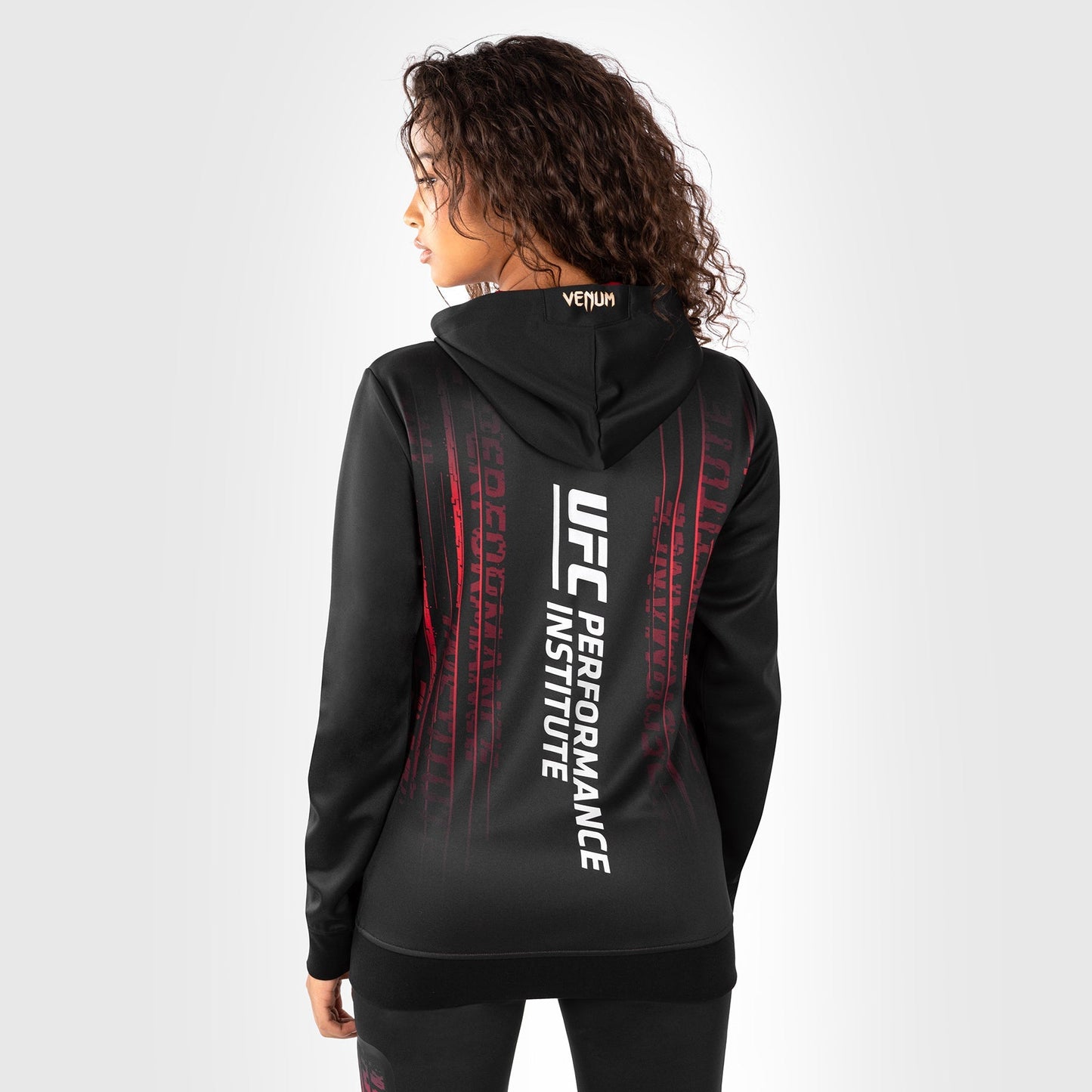 UFC Venum Performance Institute 2.0 Women’s Zip Hoodie - Black/Red
