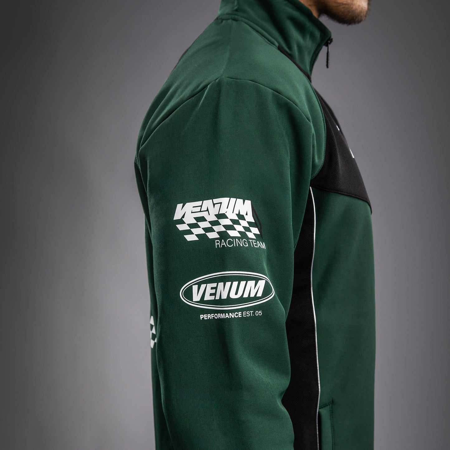 Venum Motorsport Softshell Jacket - Deep Forest