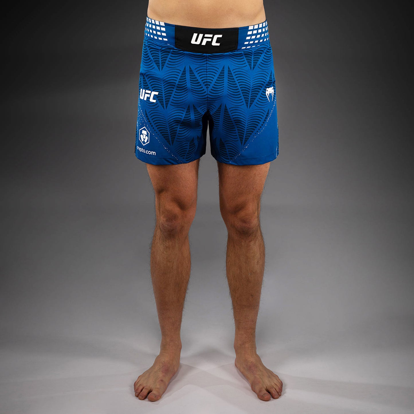 Men's UFC Zenith by Venum Blue Authentic Fight Night Short Fit Fight Short