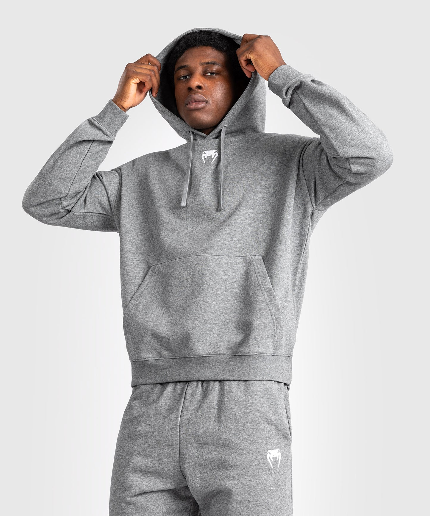 Venum Vortex XL Lite Men's Hoodie - Light Heather Grey