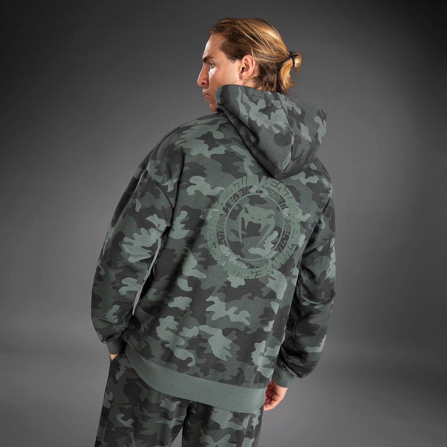 Venum Vortex XL Men's Hoodie - Khaki Camo