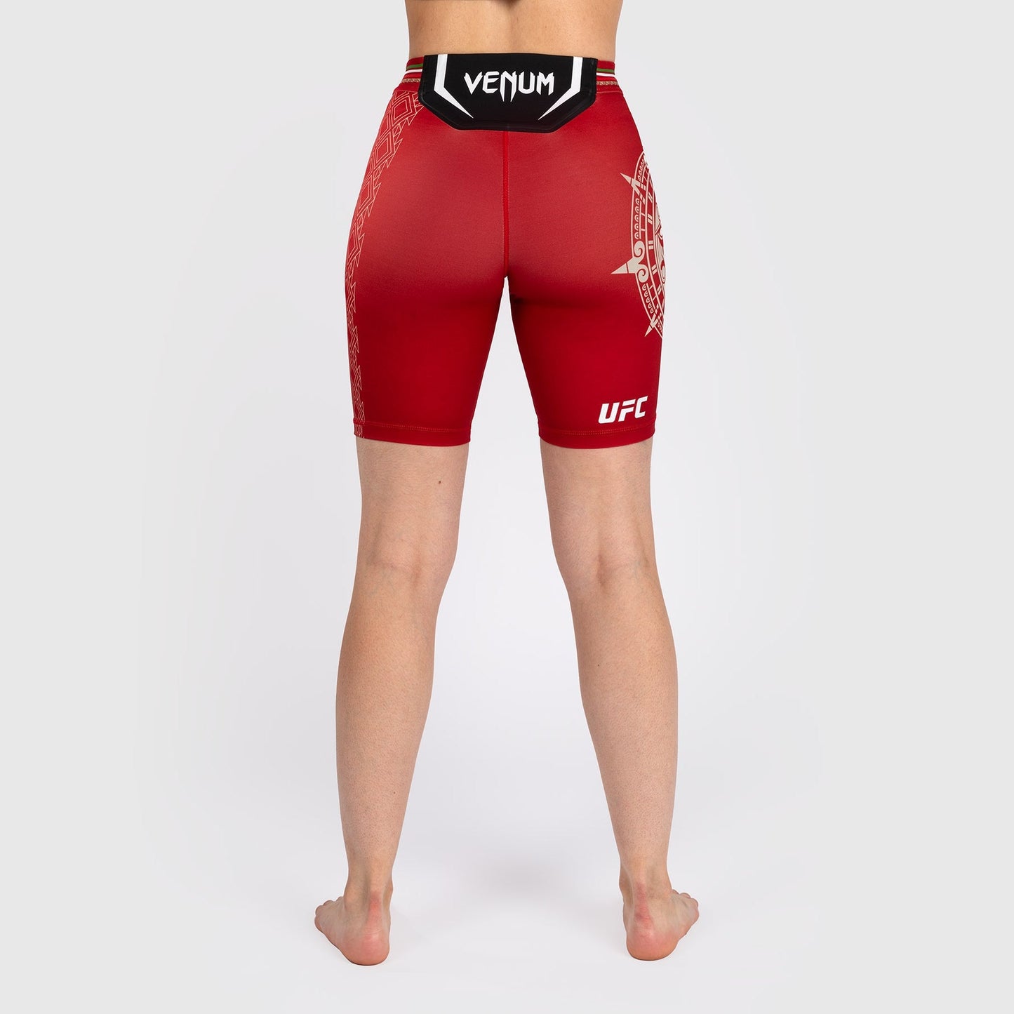 Noche UFC by Venum Authentic Fight Night Women’s Vale Tudo Short - Long Fit - Red