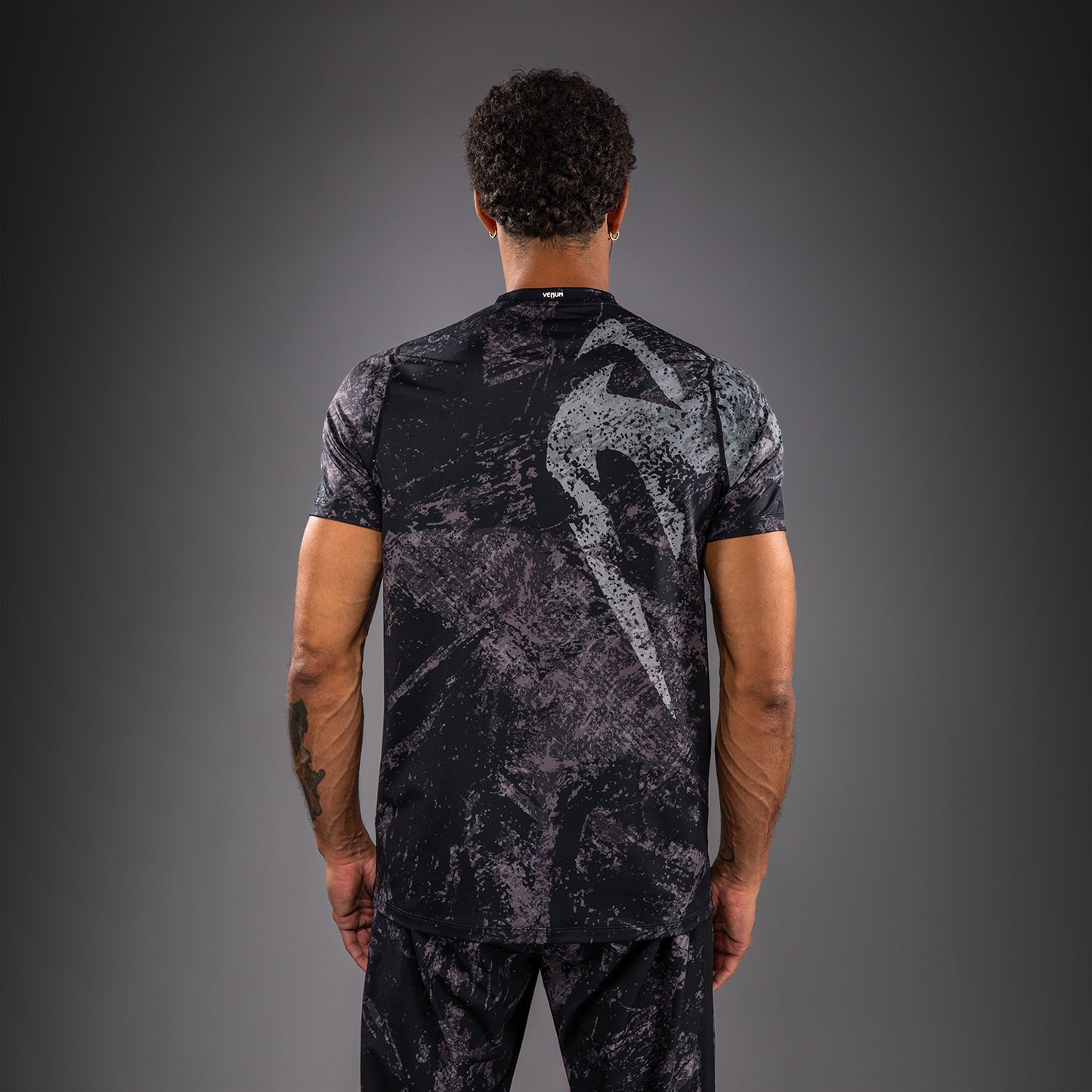 Venum Rage & Workout Dry Tech T-Shirt - Black/Grey  product-type_Dry Tech T-Shirts Venum