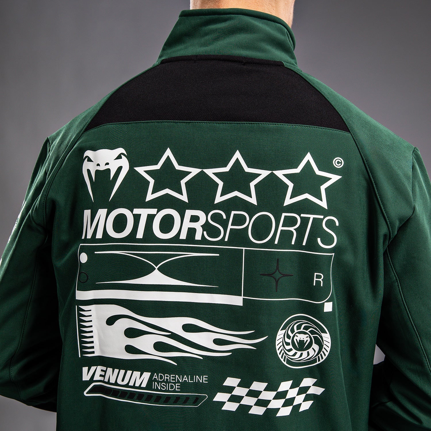 Venum Motorsport Softshell Jacket - Deep Forest - Venum