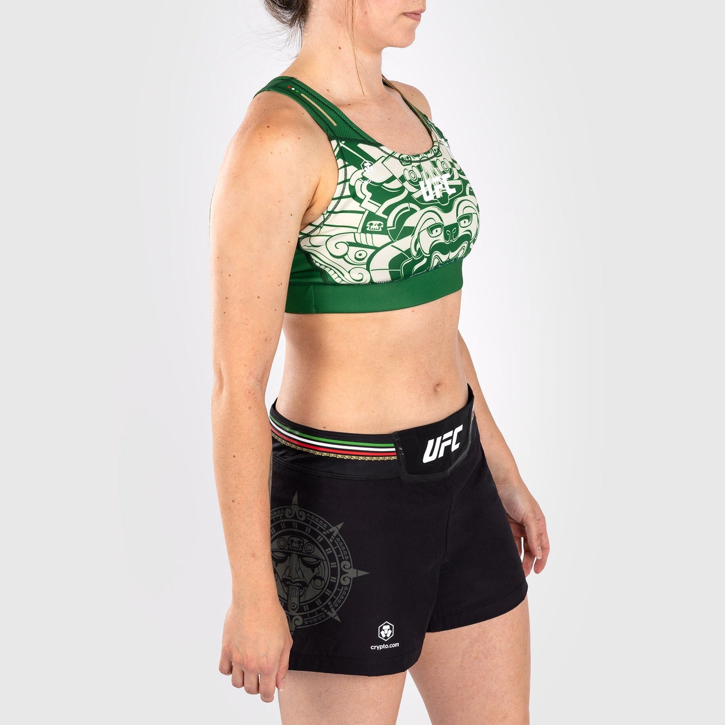 Noche UFC by Venum Authentic Fight Night Women’s Sports Bra - Green