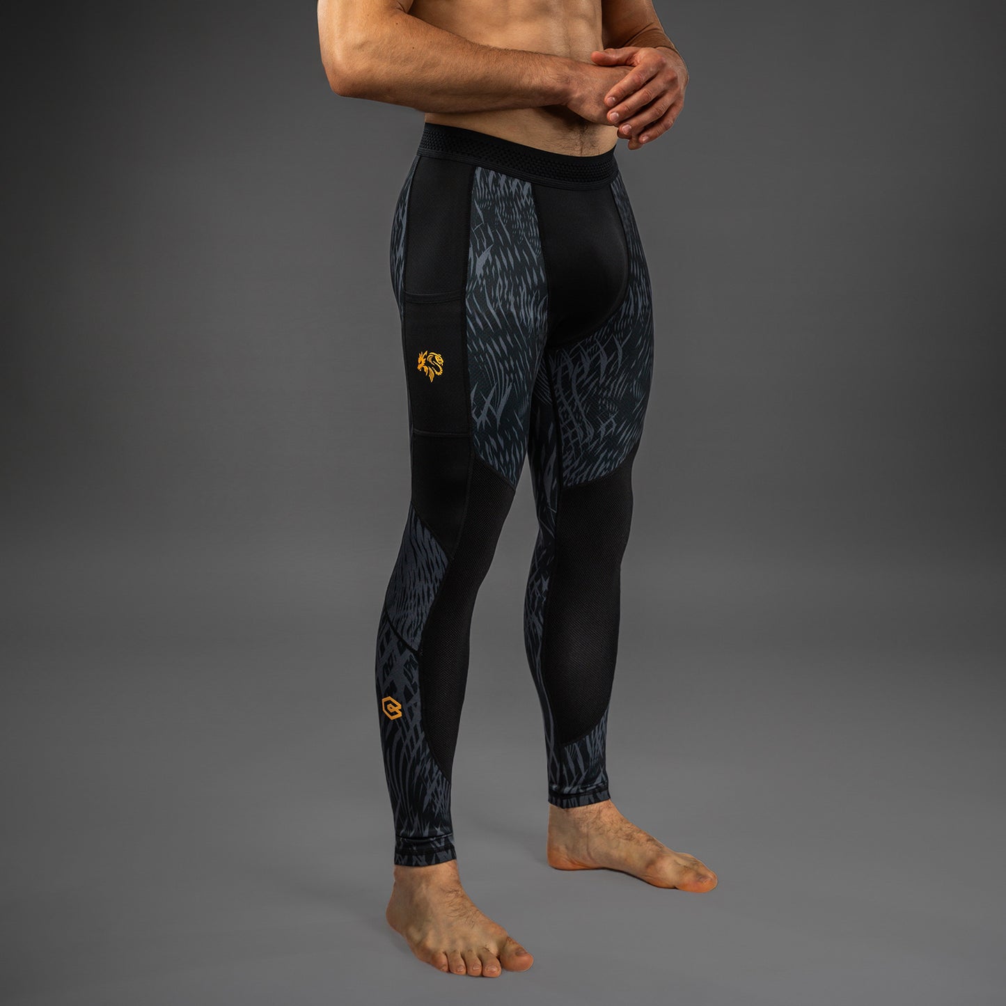 Venum x Chimaev Spats - Black/Grey