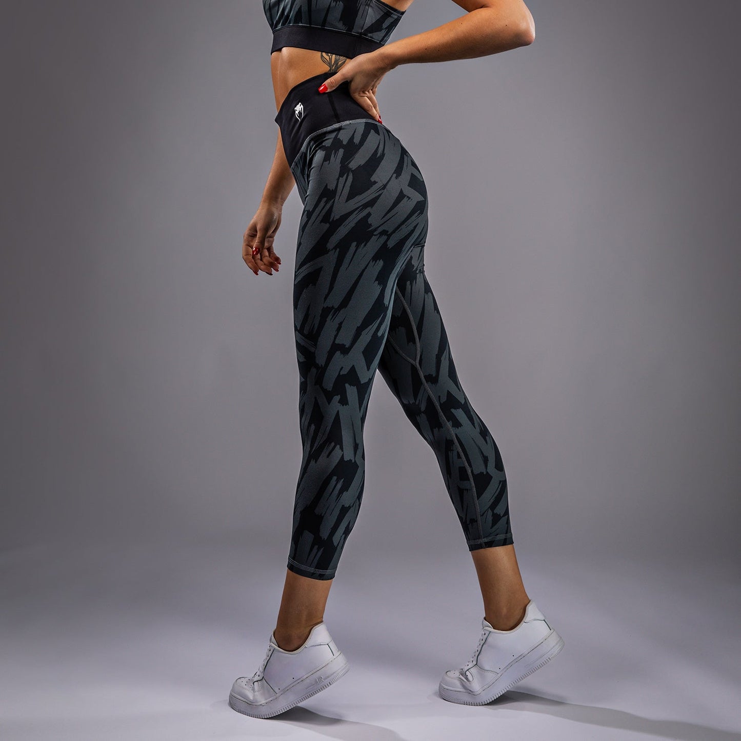 Venum Graffiti Women’s 7/8 Leggings - Urban Charcoal