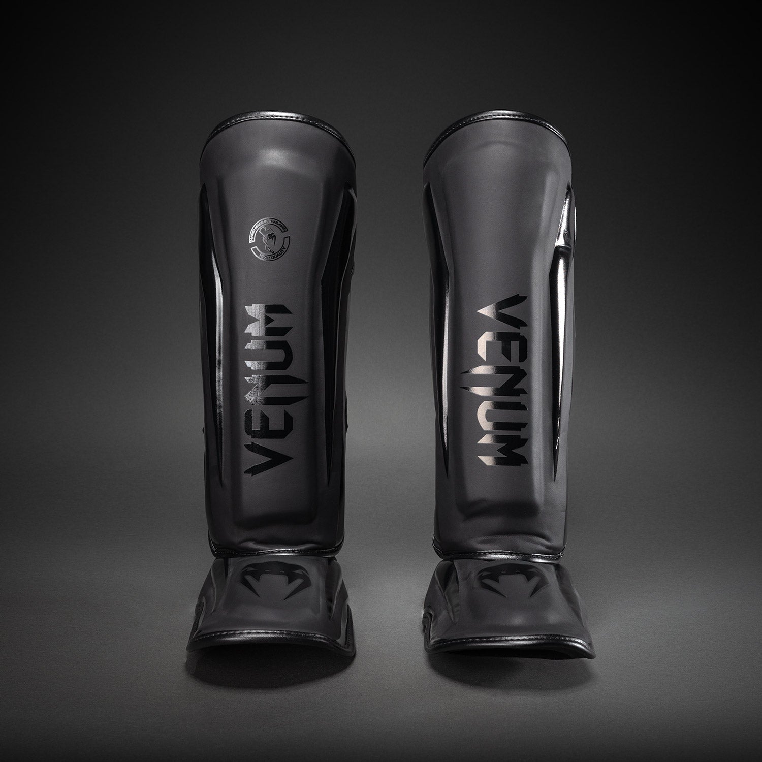 Venum Elite Standup Shin Guards - Matte/Black - Venum