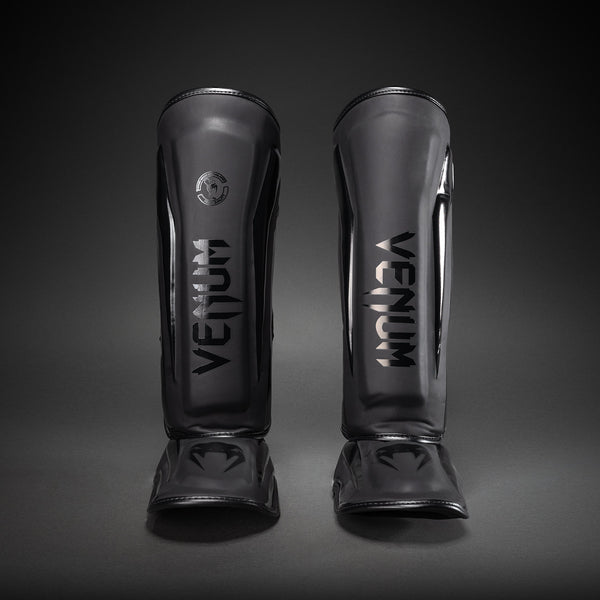 Venum Elite Standup Shin Guards - Matte/Black - Venum