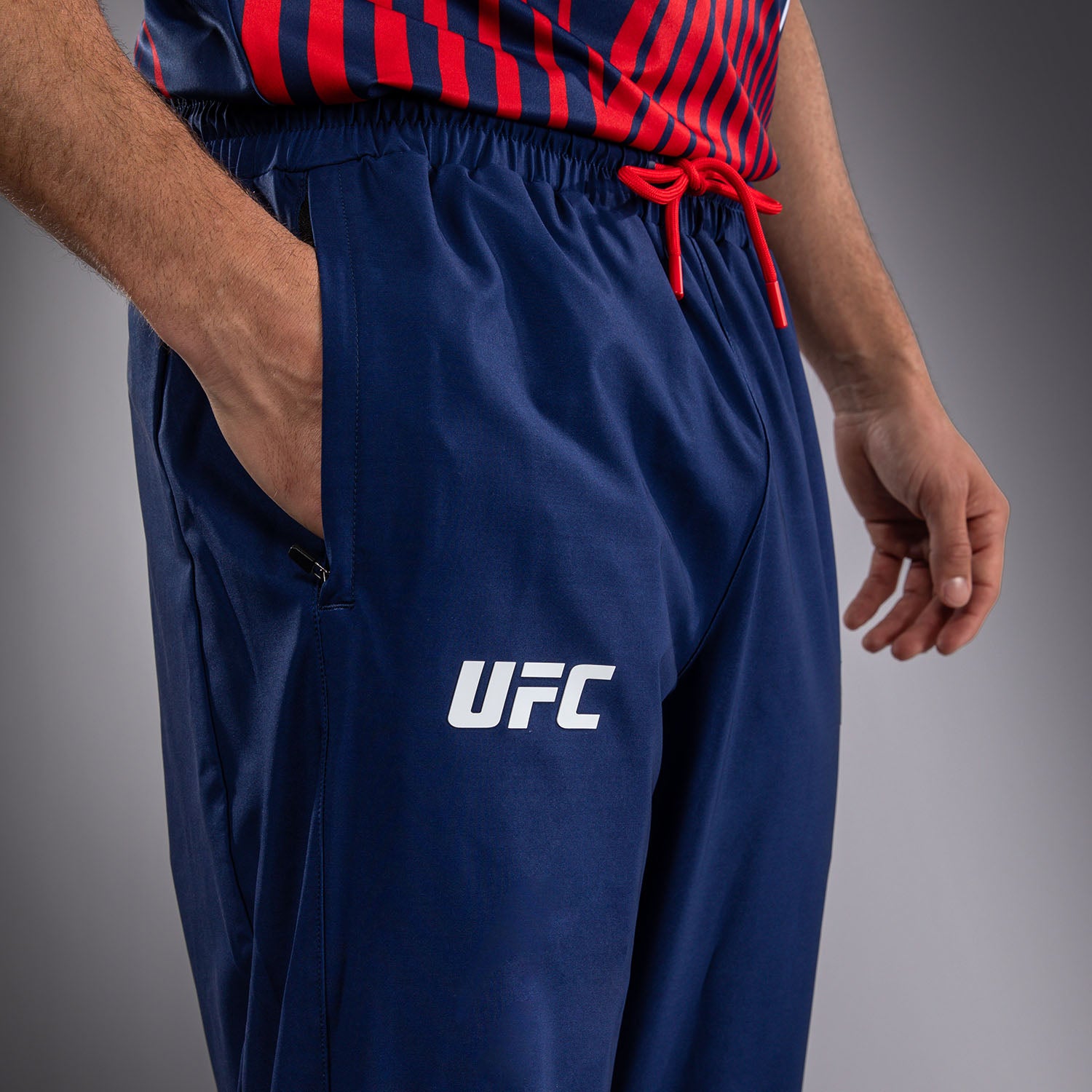 Men's Official UFC Freedom 250 by Venum Blue Authentic Fight Night Walkout Pant  product-type_Jogging Pants Venum