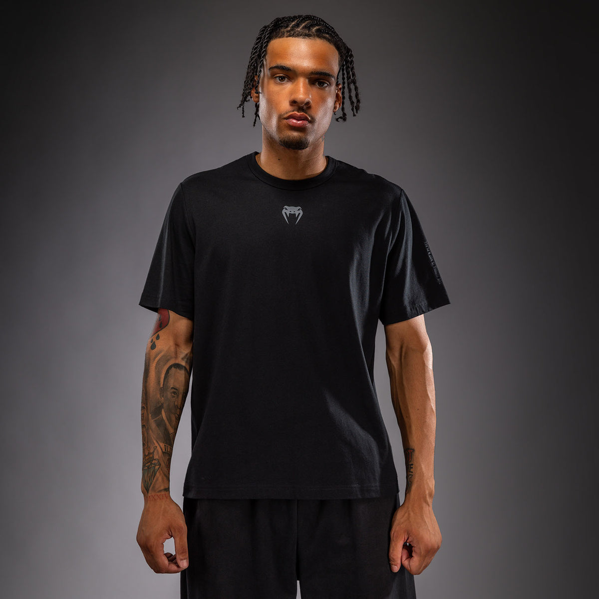 Venum Amazonia Reborn T-Shirt - Black/Grey