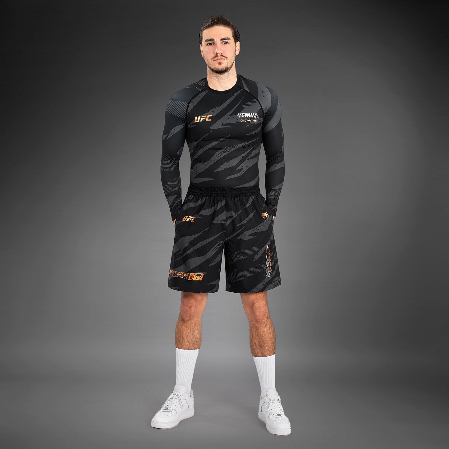 UFC Adrenaline by Venum Fight Week Performance Men’s Shorts - Urban Camo