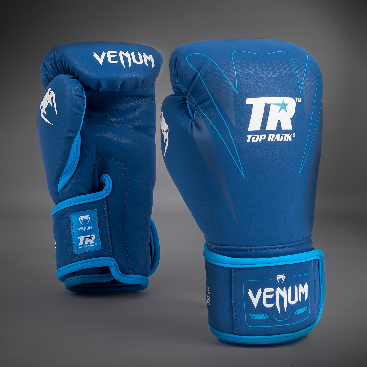 venum × TOP RANK ボクシンググローブ Venum x Top Rank Original Impact Boxing Gloves - Navy Blue