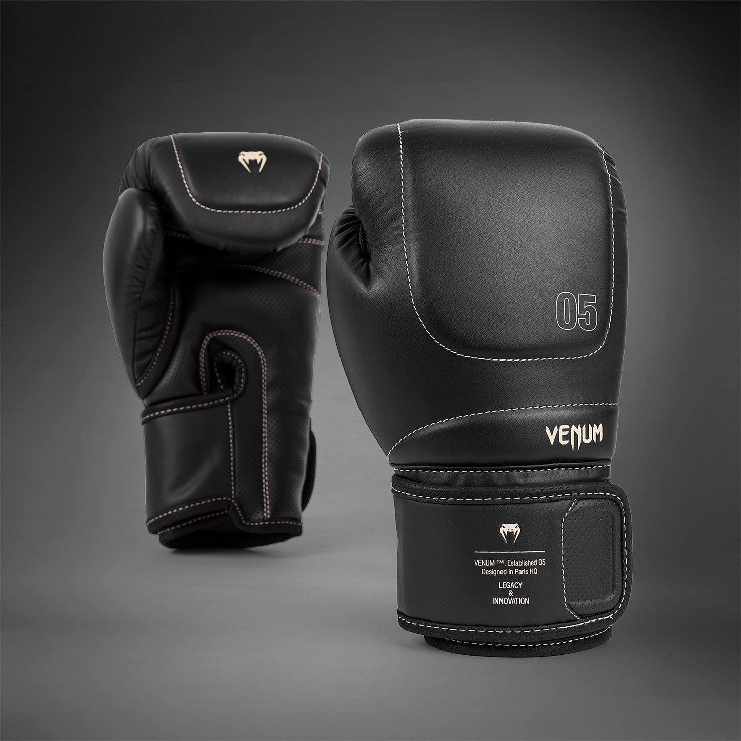 Venum Impact Evo Boxing Gloves - Black