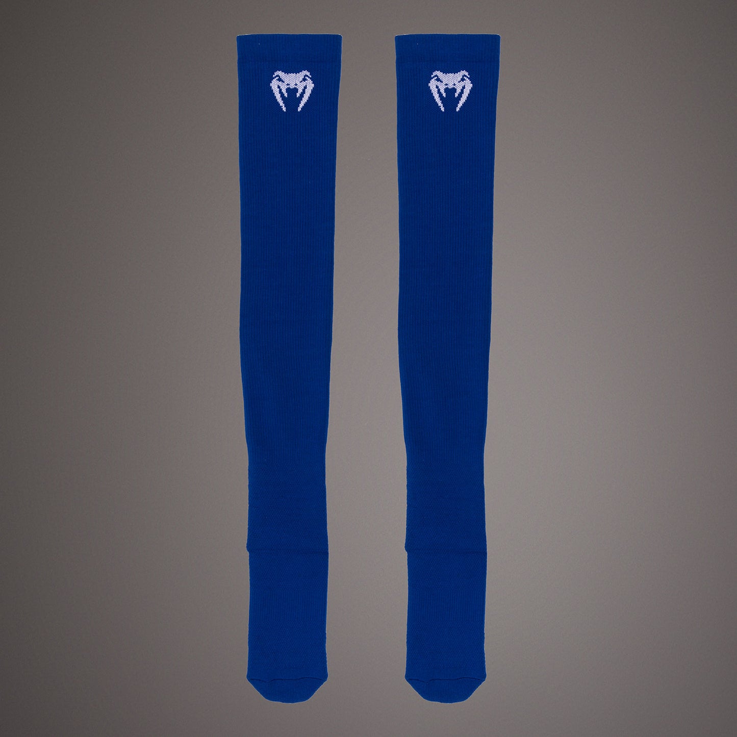 Venum Elite Performance Long Socks - Royal Blue/White