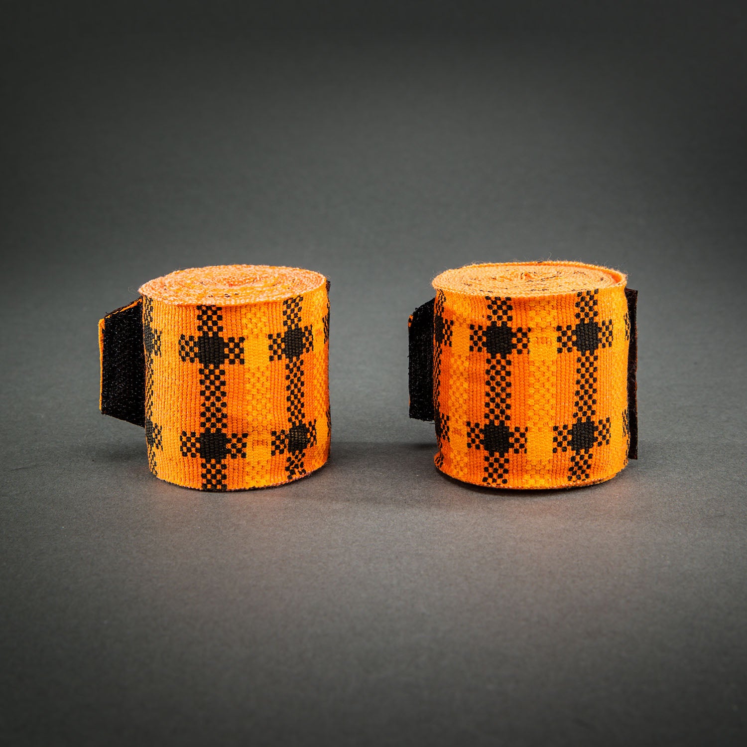 ヴァガボンド　VAGABOND　MillionFish　CASTING GRIP Venum Kontact Evo Tartan Handwraps - Pumpkin - Venum