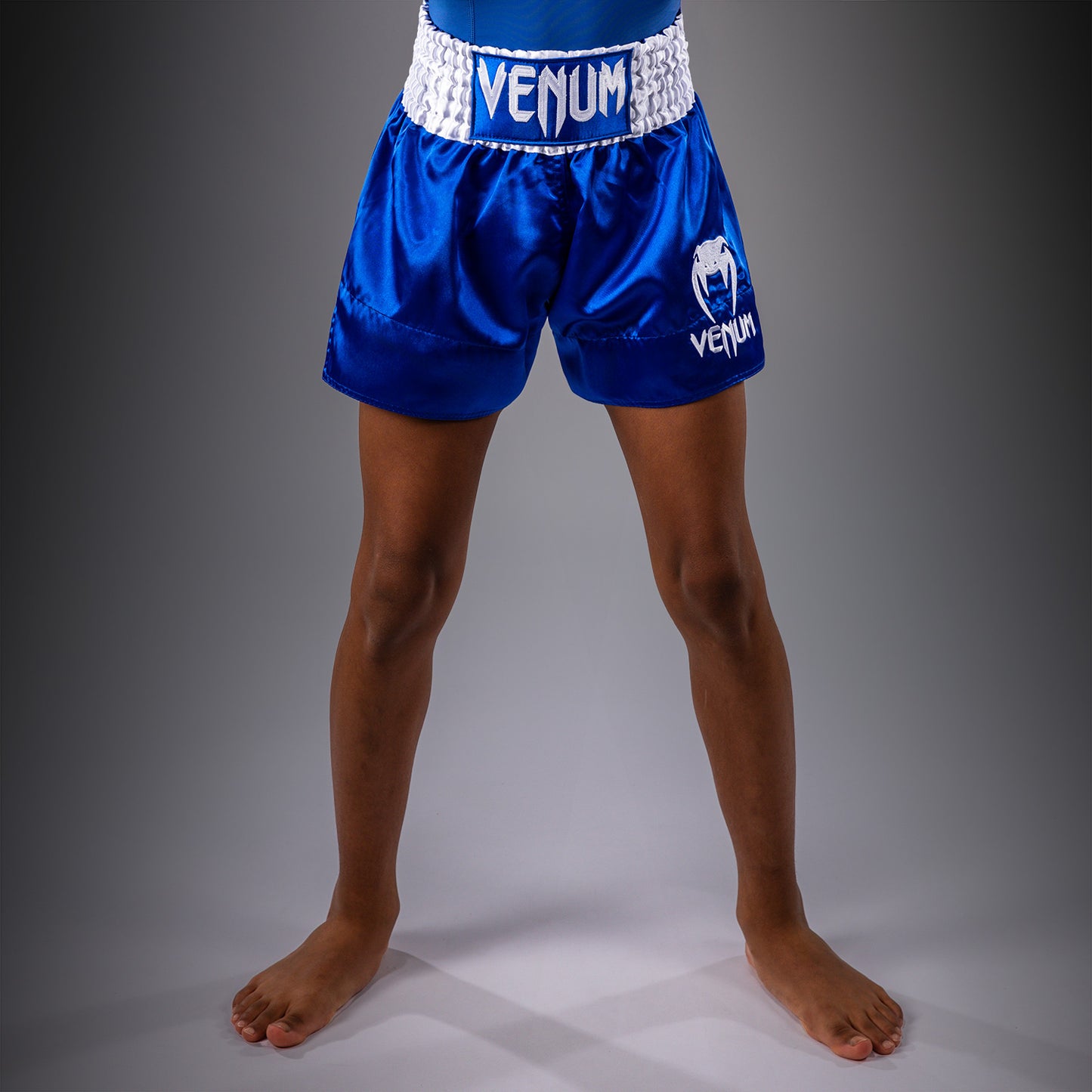 Venum Classic Muay Thai Shorts for Kids - Royal Blue  product-type_Muay Thai Shorts Venum