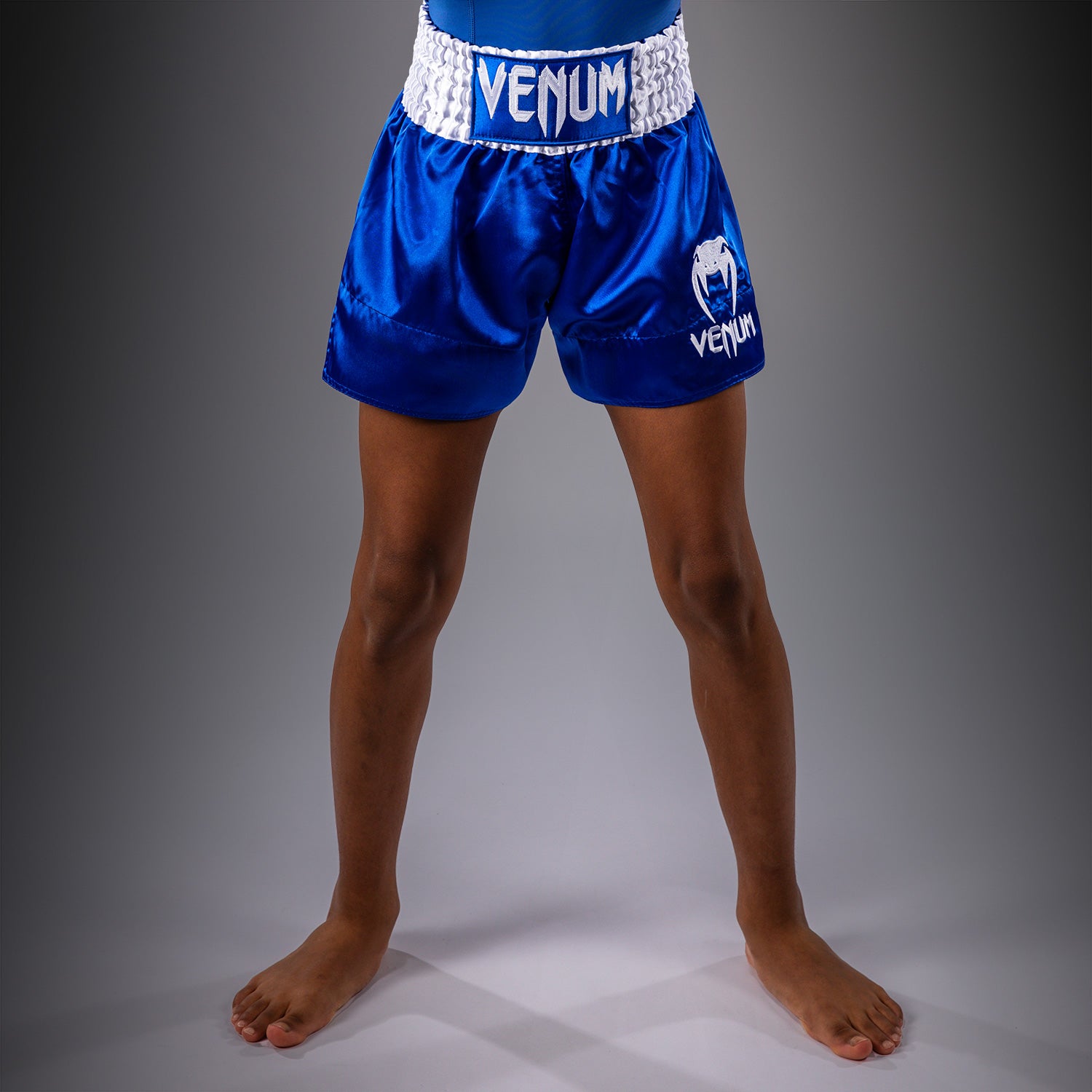 Venum Classic Muay Thai Shorts for Kids - Royal Blue  product-type_Muay Thai Shorts Venum