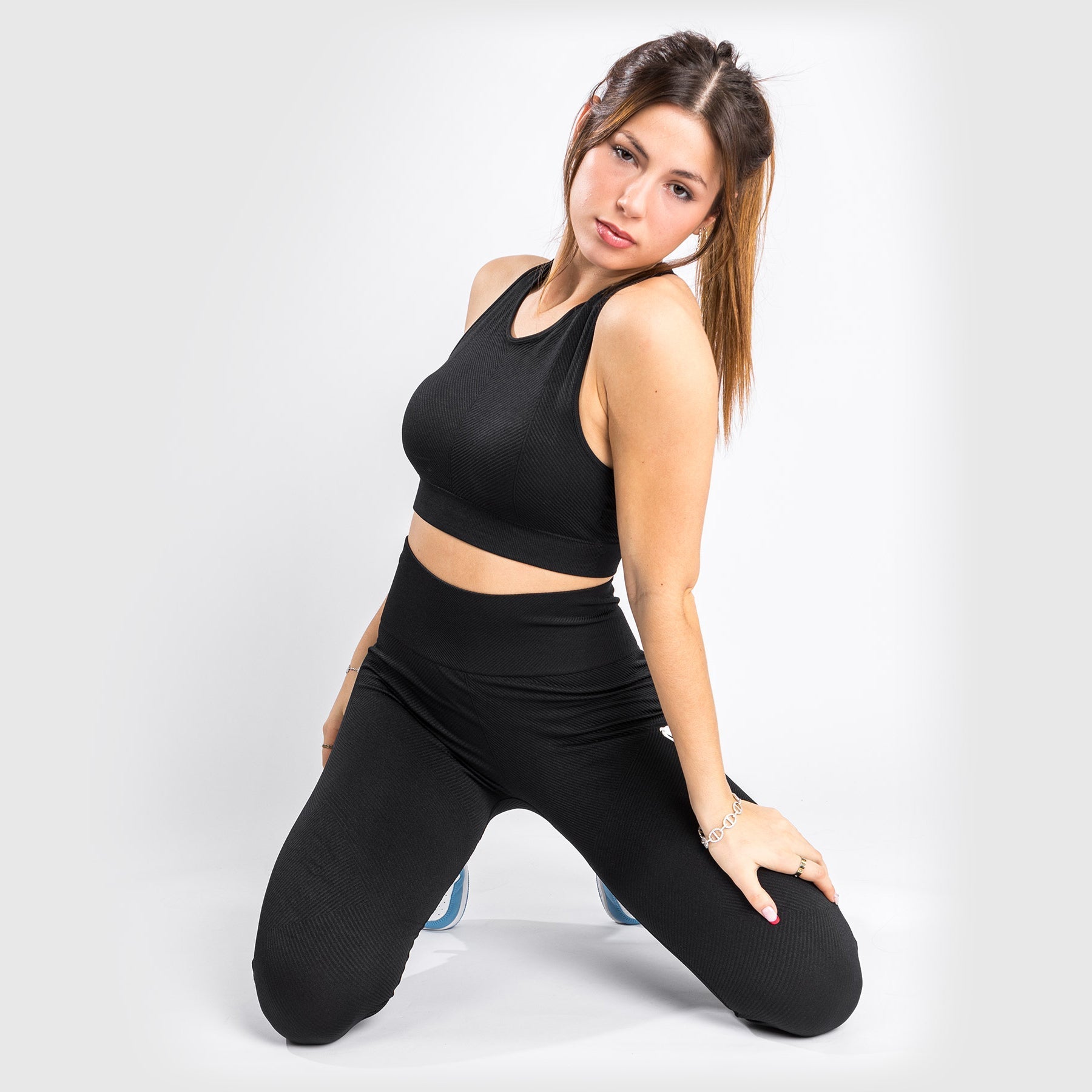 Venum Sparring Seamless Leggings For Women Black Venum