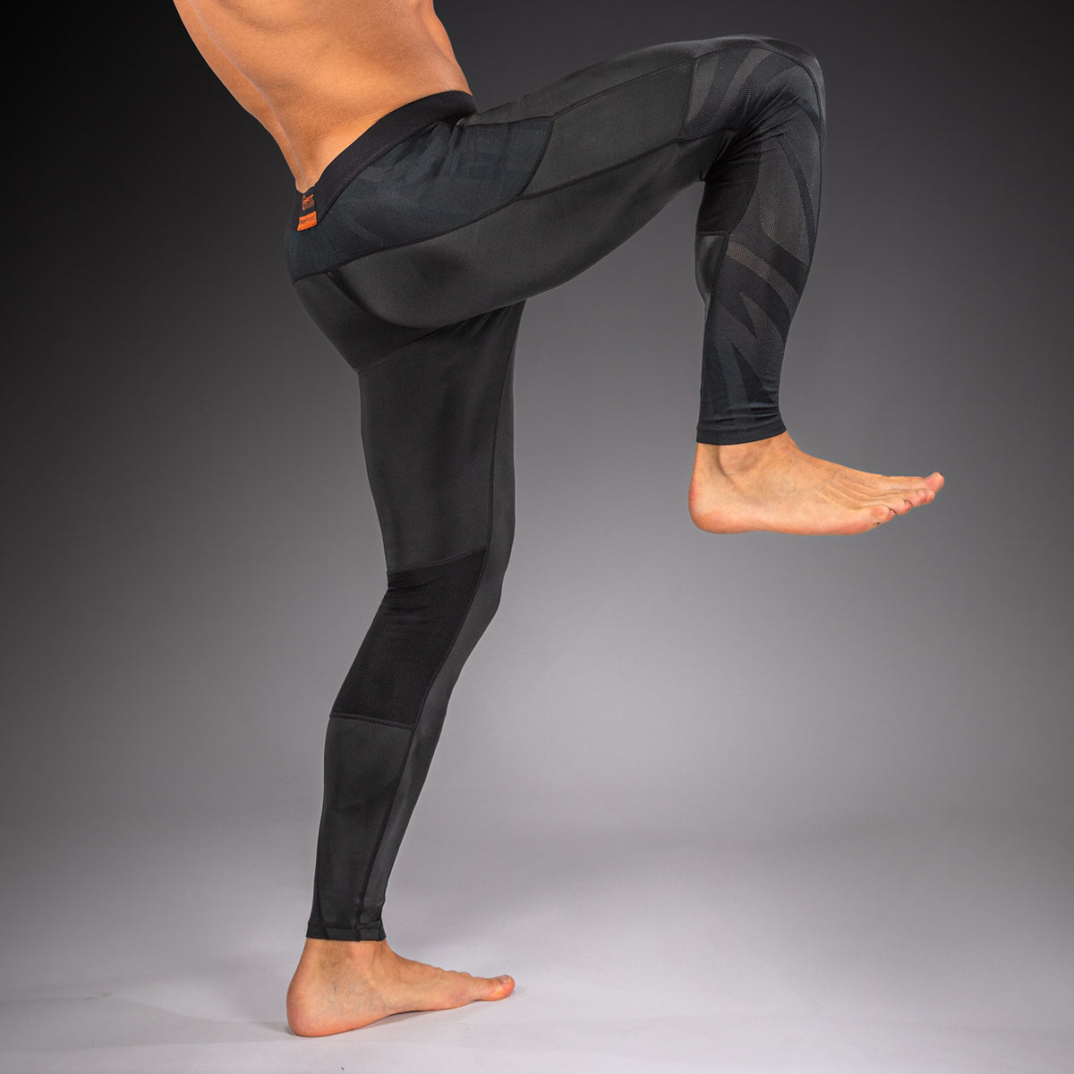 Venum G-Fit Revolution Spats - Black/Copper  product-type_Compression Pants Venum