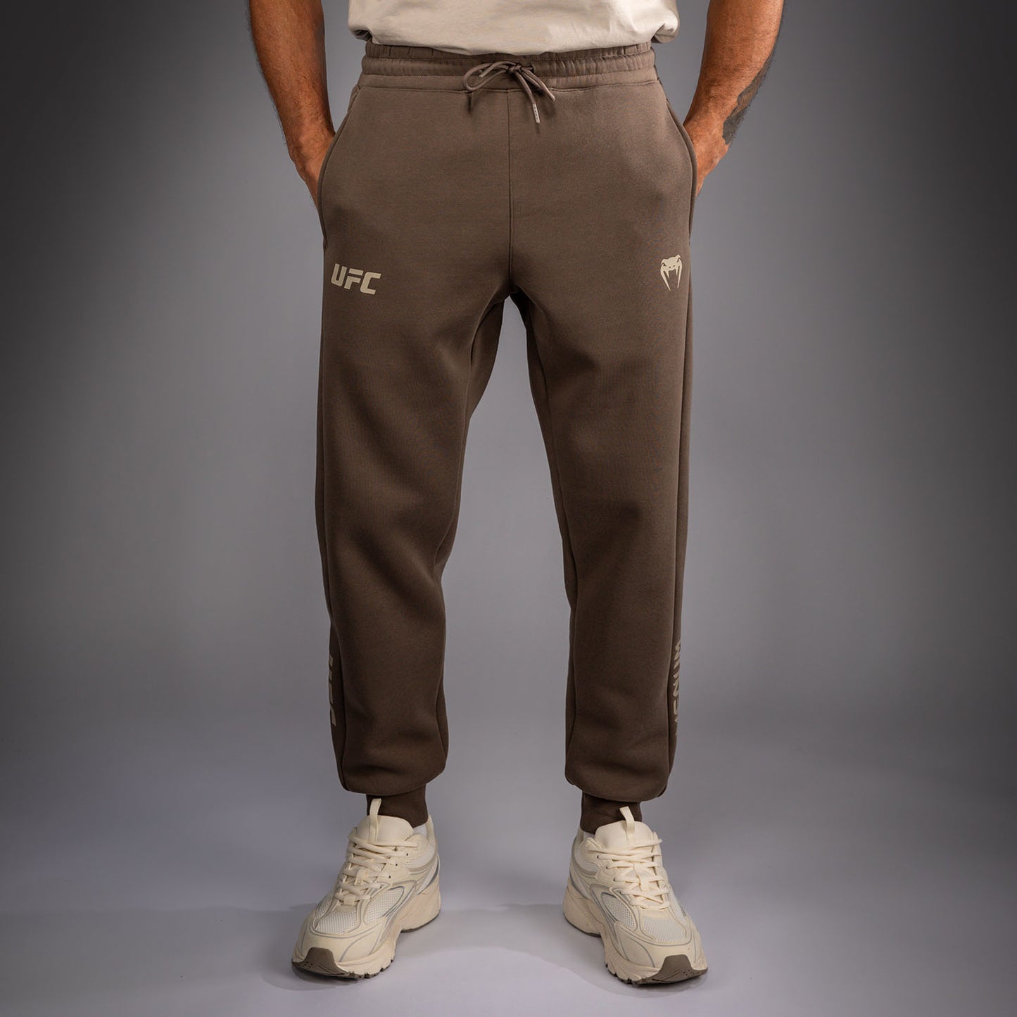 Venum UFC Unity by Venum Authentic Fight Week Men's Cotton Pant - Brown  product-type_Jogging Pants Venum