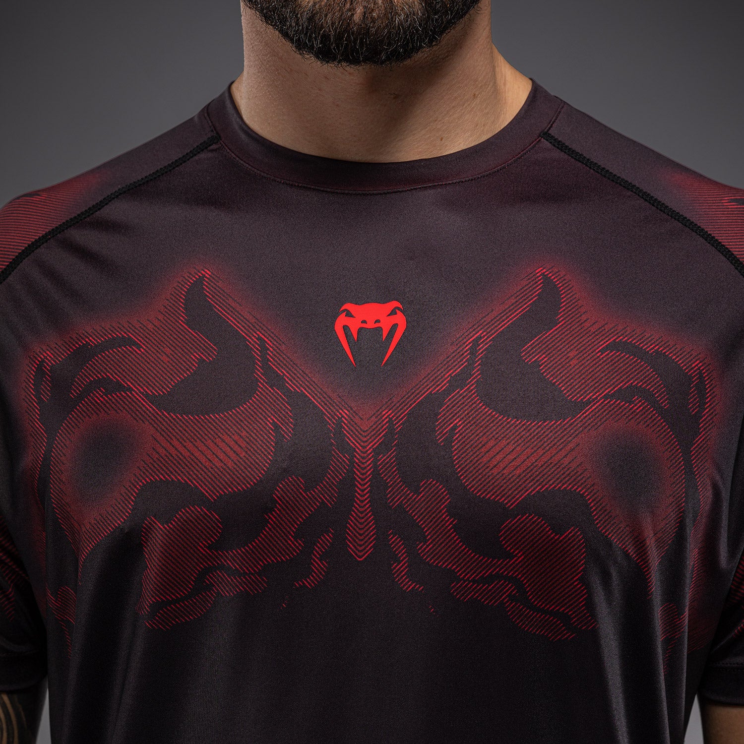 Venum Spectre Dry-Tech T-Shirt - Black/Red  product-type_Dry Tech T-Shirts Venum