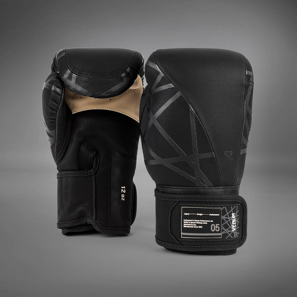 Venum Tecmo 2.0 Boxing Gloves - Black - Venum