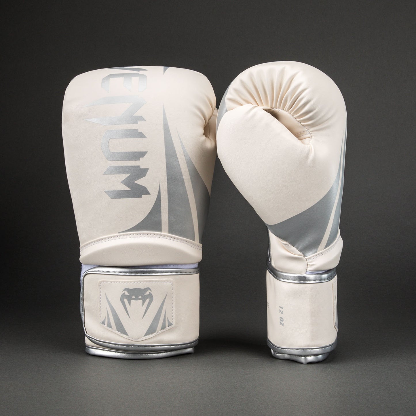 Venum Challenger 2.5 Boxing Gloves – White/Silver
