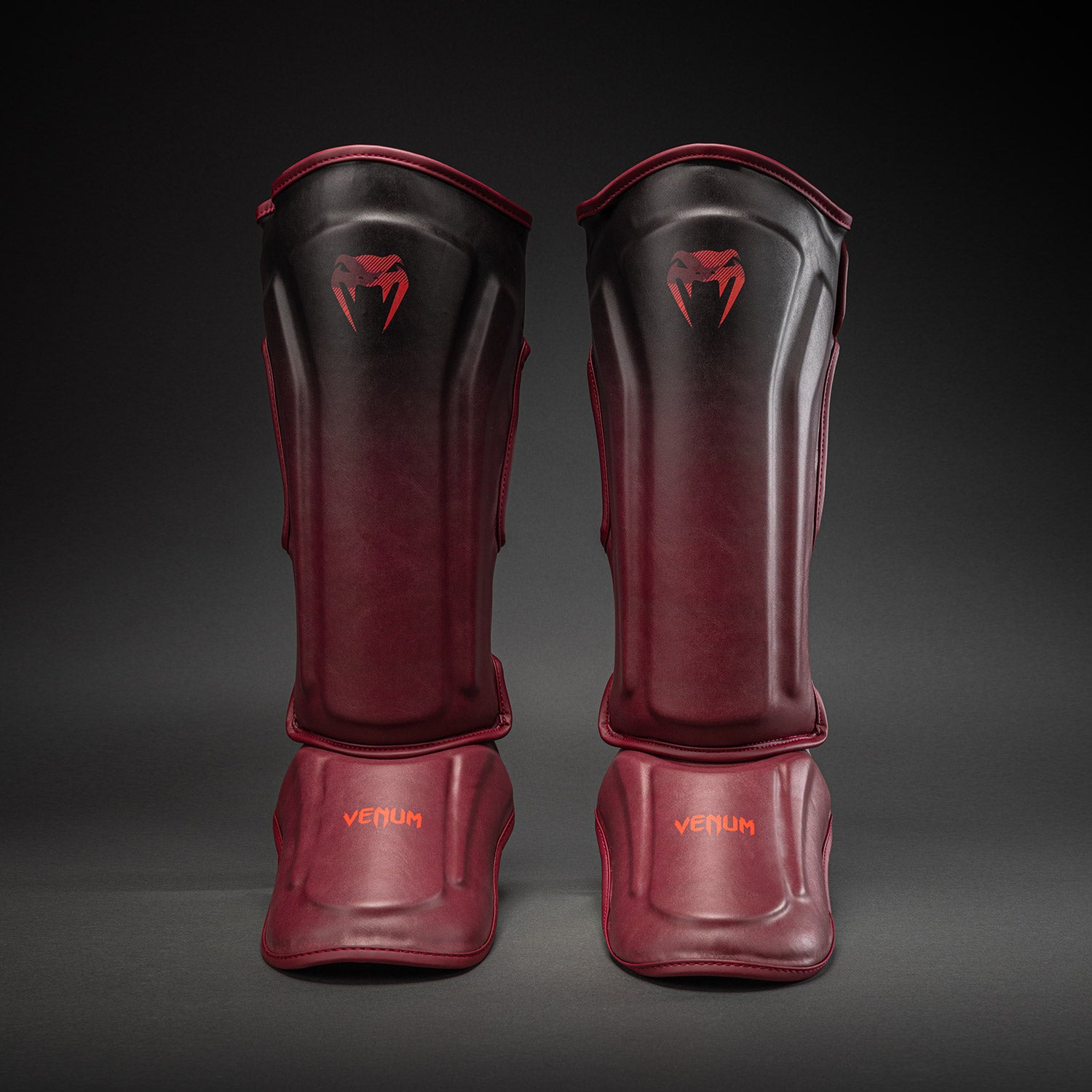 Venum Spectre Shin Guards - Black/Red - Venum product-type_Shin
