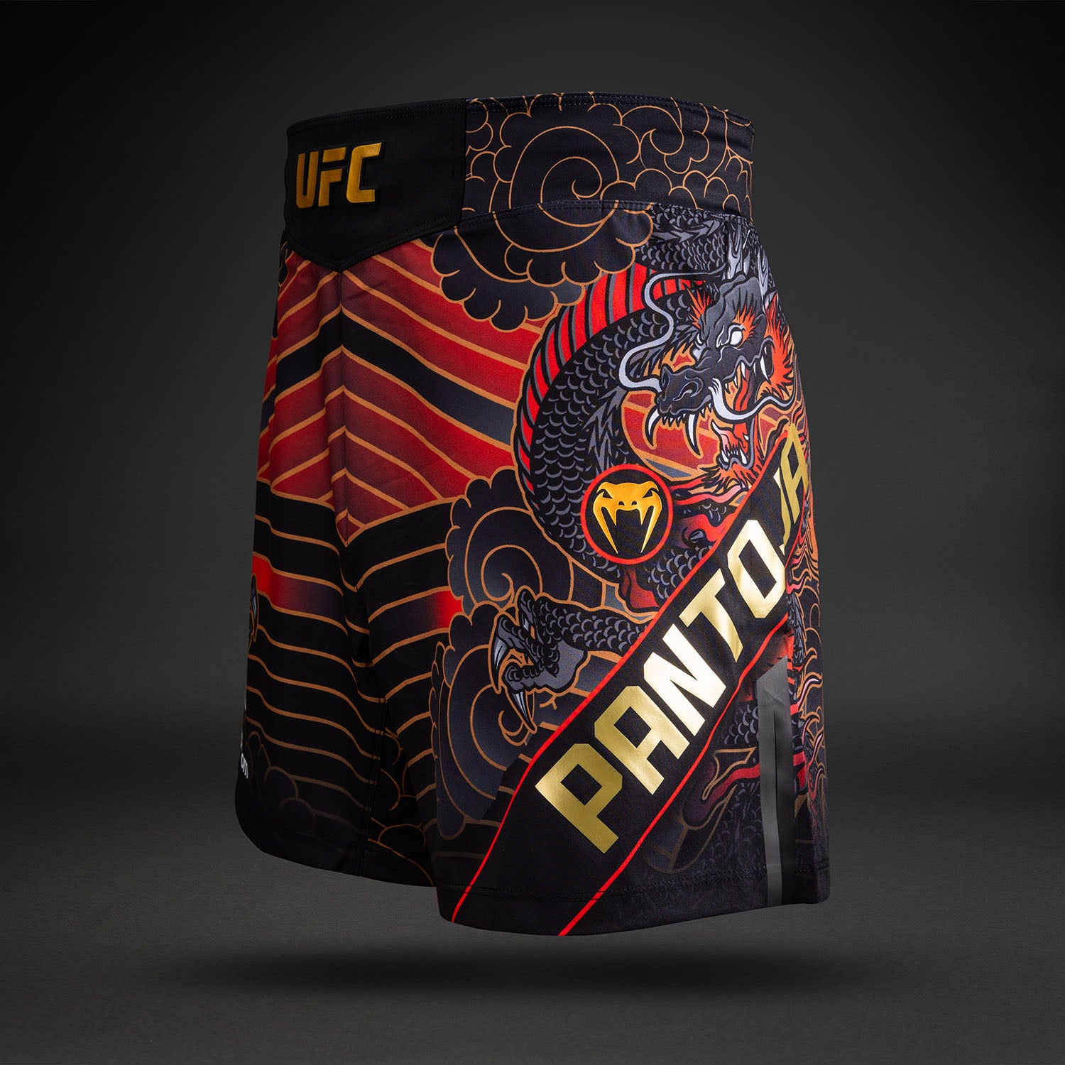 UFC アレクサンドル・パントジャ ショーツ Men's UFC Unrivaled by Venum Red Alexandre Pantoja Short fit Fight