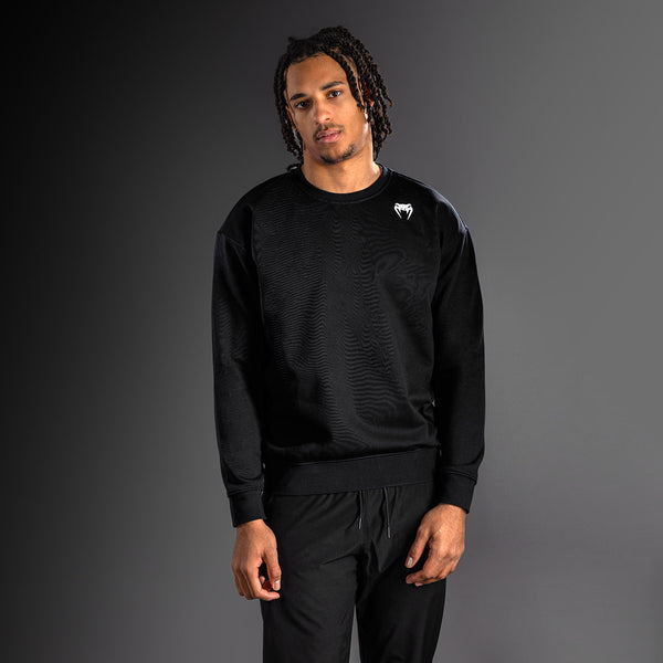 Venum Lineup Fleece Crew - Black/White - Venum