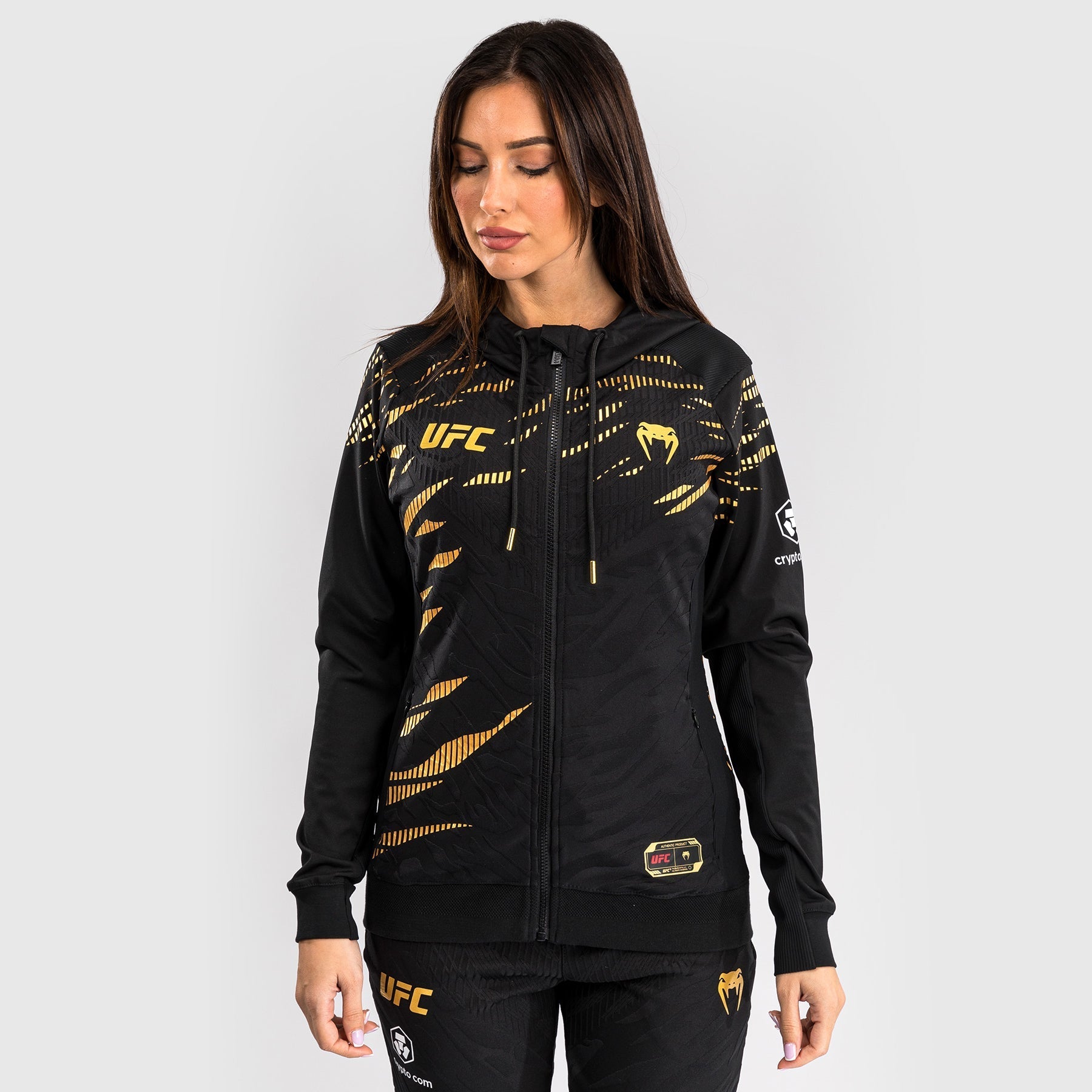 UFC Fusion by Venum Authentic Fight Night Women's Walkout Hoodie