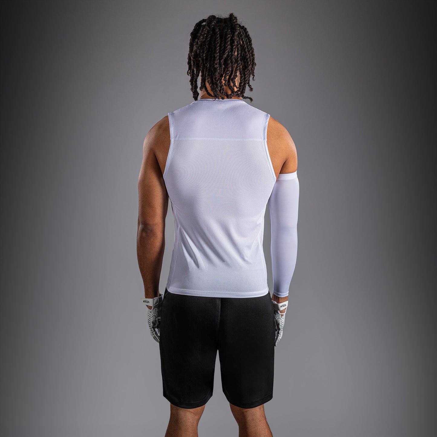 Venum Elite Football Sleeveless Compression Jersey - White