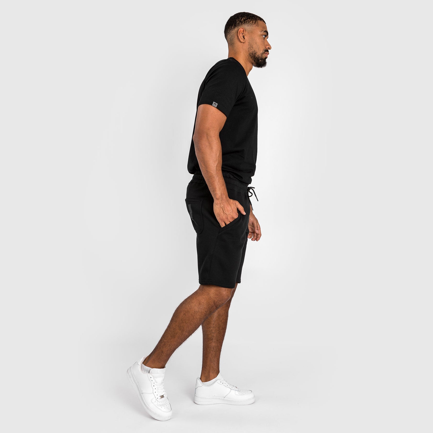Venum Silent Power Cotton Short - Black  product-type_Cotton Shorts Venum