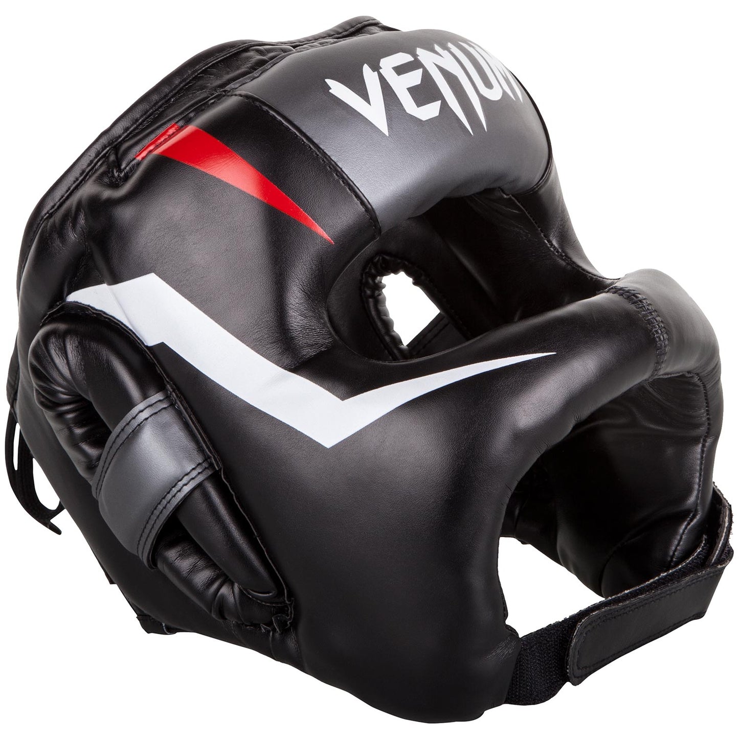 Venum Elite Iron Headgear -Black/Red