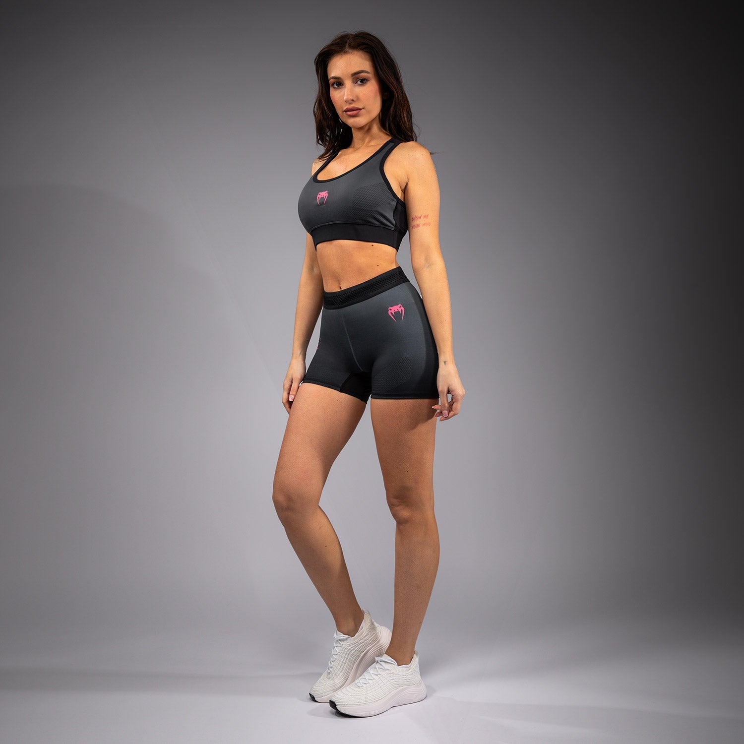 Venum Tactical XT Vale Tudo Shorts - Black/Storm Grey  product-type_Cycling shorts Venum