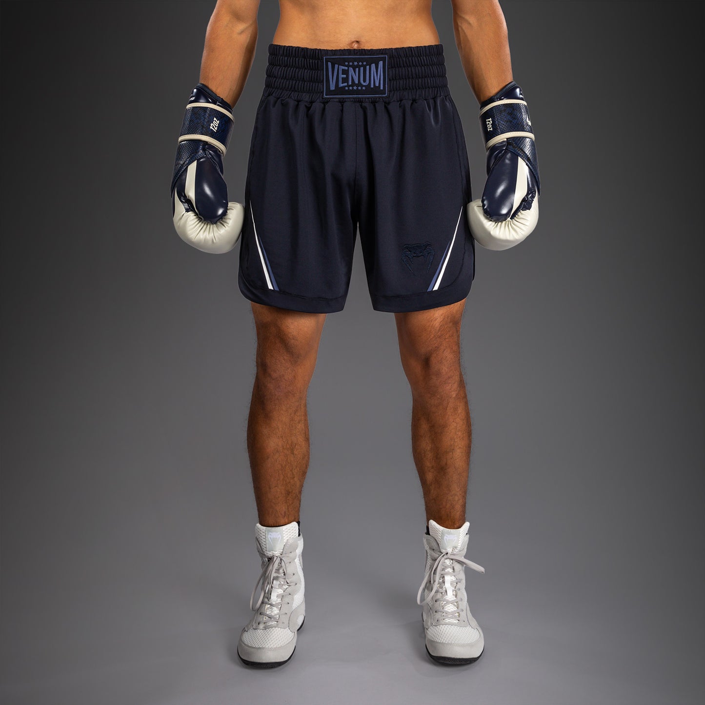 Venum G-Core Boxing Shorts - Navy Blue/White  product-type_Boxing shorts Venum