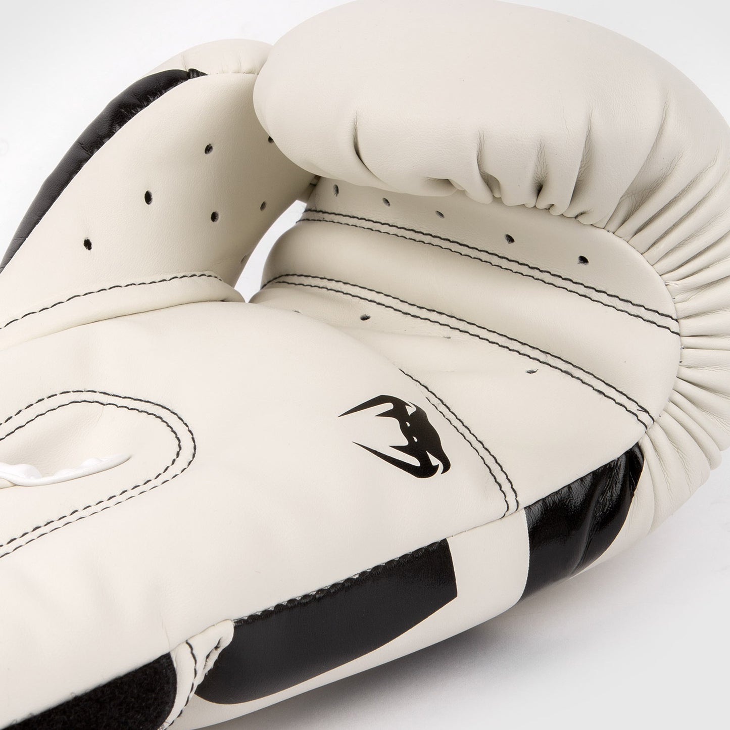 Venum Elite Boxing Gloves - White/Black