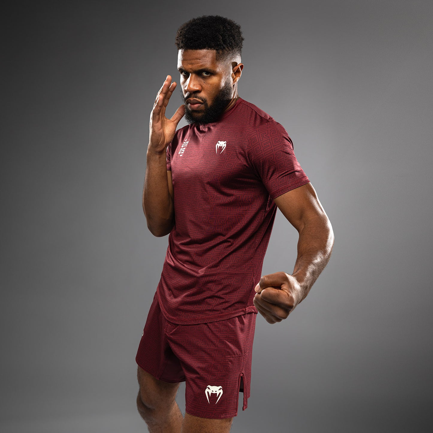 Venum x Ares Men’s Dry-Tech Shirt - Burgundy